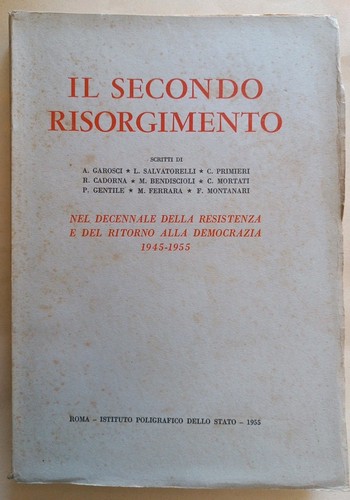 Secondo risorgimento - secondo,