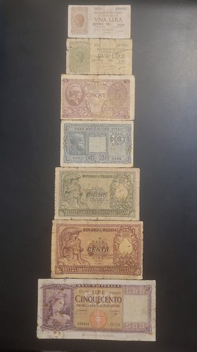 Italia lotto banconote - 7,
