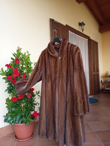 Pelliccia visone marrone - pelliccia,