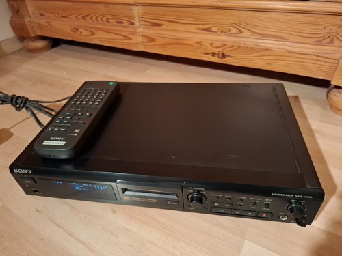 Sony mds je500 - sony, mds-je500