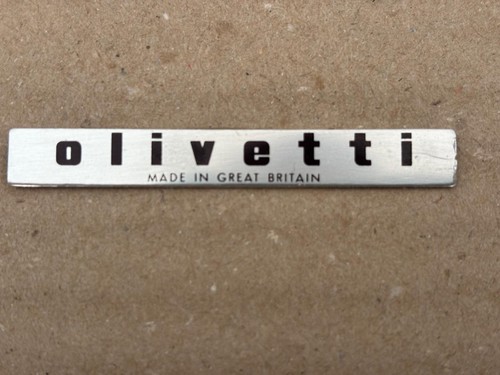 Macchina scrivere olivetti - da,