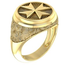 Anello croce malta il - croce, di