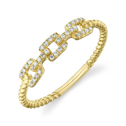 14k oro giallo diamante - 14k,