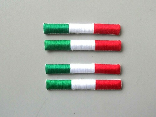 Patch tricolori italia effetto - italia,