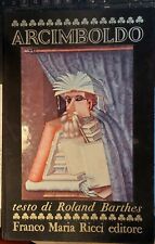 Barthes / Bonito-Oliva - Arcimboldo - Franco Maria Ricci  1978 Prima Edizione