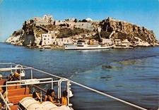 AL17-73C) ISOLE TREMITI MOTO NAVE S NICOLA DAUNIA VIAGGIATA FOGGIA