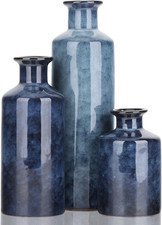 Set Di Tre Vasi in Ceramica