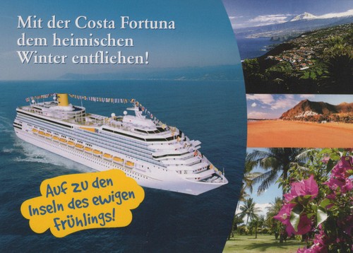 Costa fortuna werbe - costa,