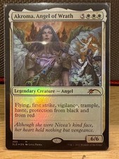 Mtg Secret Lair— Akroma, Angel of Wrath — Foil —NM