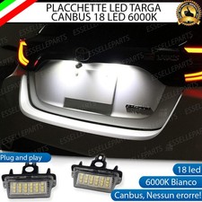 PLACCHETTE A LED LUCI TARGA 18