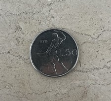 Moneta 50 LIRE Vulcano 1979