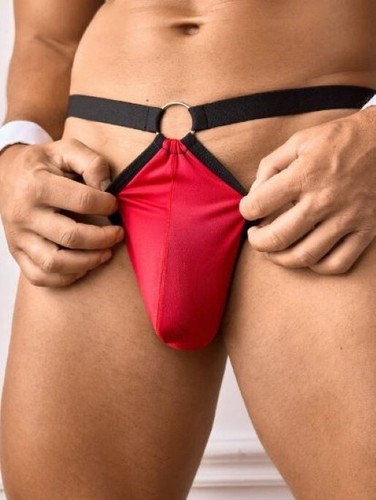 Perizoma amaca uomo sexy - , rosso