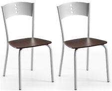 sedie per la casa in metallo LENA-L di Italchair (set di 2 pz)