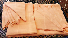 “TESSILARTE” PREGIATA TOVAGLIA SALMONE IN LINO 12 POSTI valore 500€