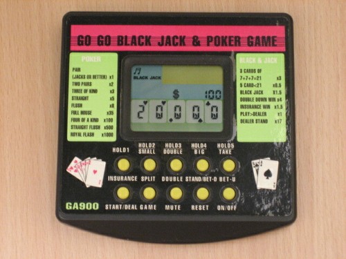 Black jack poker lcd - jack, &