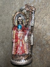 Santa Muerte Azteca Rosso