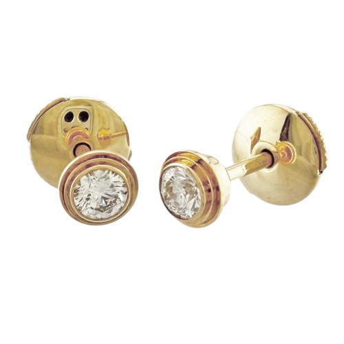 Orecchini cartier k18 oro - orecchini,