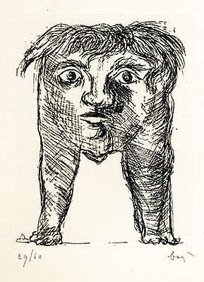 Enrico baj estampe - enrico, baj,