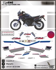 Adesivi XTZ 750 SUPERTENERE