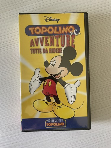 Vhs disney topolino avventure - disney,