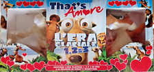 L'ERA GLACIALE  1-2-3 THAT'S AMORE BOX + 2 PELUCHES SCRAT & SCRATTINA,3 FILM DVD