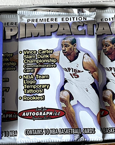 1999 2000 skybox impact - impact, nba