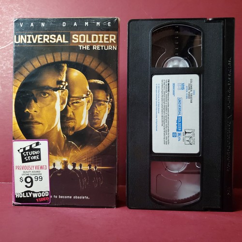 Vhs universal soldier van - vhs,