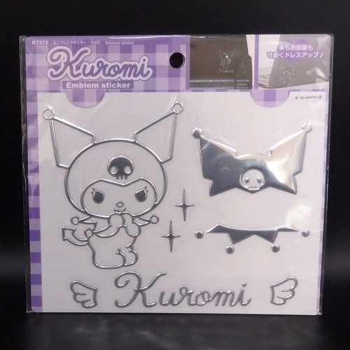 Adesivo emblema kuromi - adesivo,