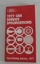 Libro tabella Ford Mustang II