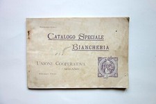 Catalogo Speciale Biancheria Corredo Sposa Casa Unione Coop. Milano Primo '900