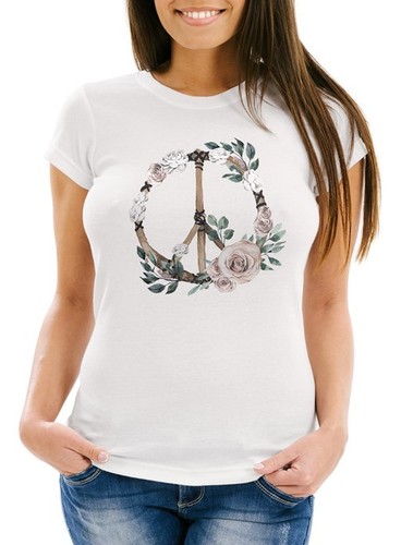 Shirt donna simbolo pace - donna, di