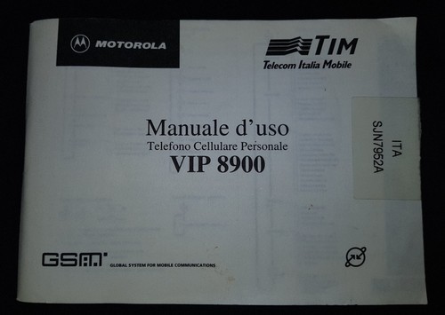 Manuale uso motorola vip - motorola,