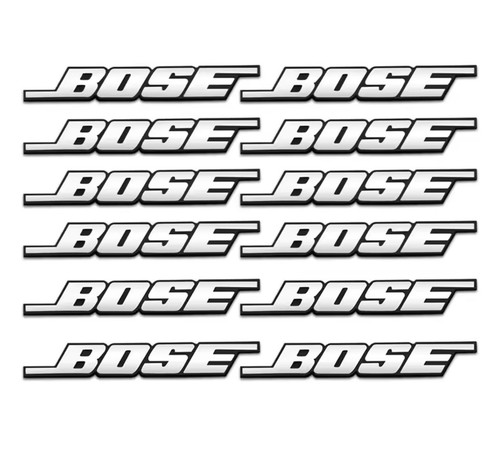 10x loghi bose adesivi - 10x,