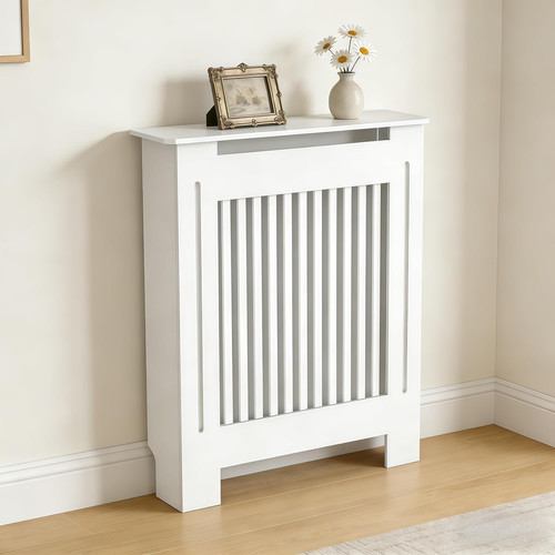 Copritermosifone legno bianco - legno,