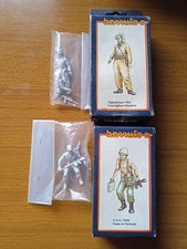 Lotto Di Numero  Due Soldati In Piombo Da Montare E Dipingere 