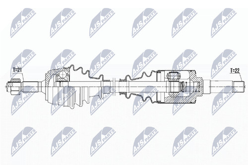 Albero motore nty - albero, npw-ct-067