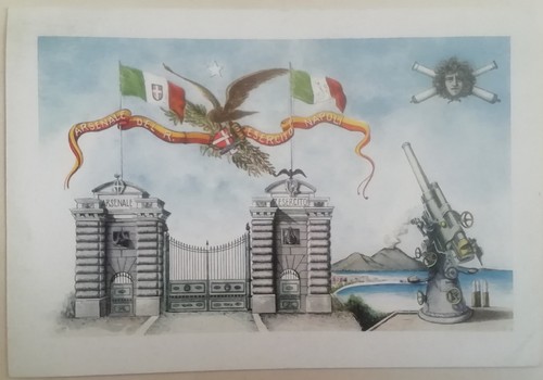 Cartolina arsenale del regio - cartolina,