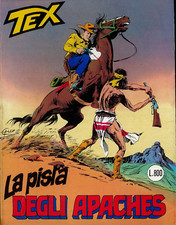 tex n 227 la pista degli apaches settembre 1879 lire 500 sergio bonelli editore