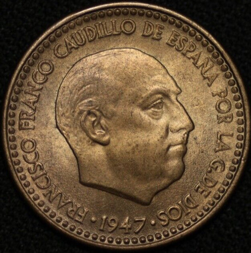 Spagna 1947 1 peseta - spagna,