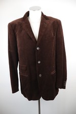 HENRY COTTON'S GIACCA BLAZER UOMO TG 52 MAN JACKET CASUAL VINTAGE VELLUTO