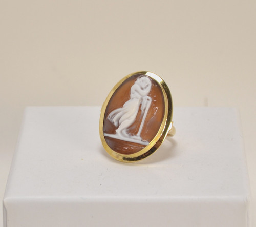 Anello argento 925 dorato - in,