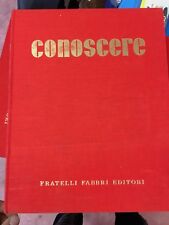 Libro Enciclopedia Conoscere Volume V   Volume 5°  Edizione 1963
