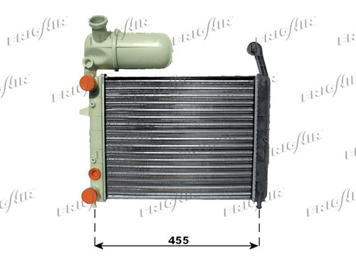 Radiatore acqua motore fiat - radiatore,