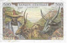 1962 FRANCIA Banconota - 500