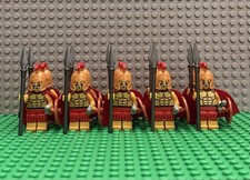10 Minifigure Soldato Spartano