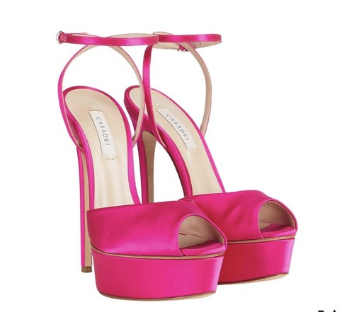 Sandali con tacco spillo - tacco, a