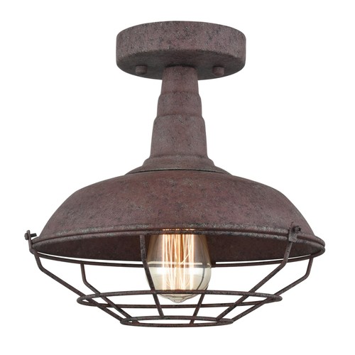 Plafoniera rustica semi