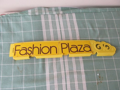 Insegna plaza vintage mattel - vintage,