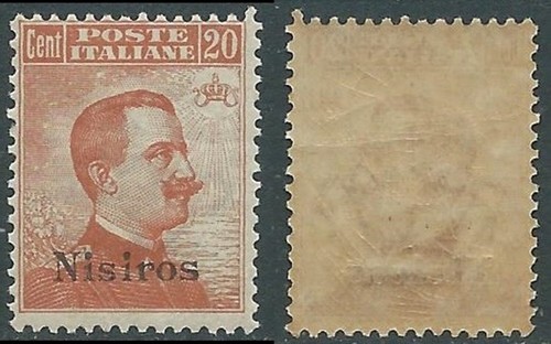 1921 egeo nisiro effigie - egeo,