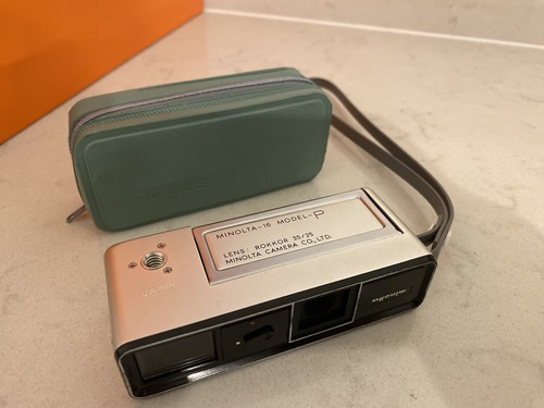 Minolta model fotocamera - model,